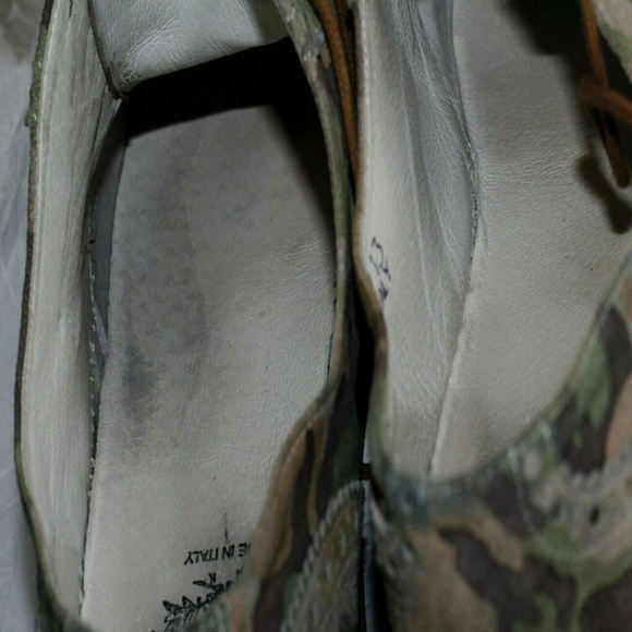 Mens Del Toro Mens Camo Fashion suede oxfords 13 main image 9